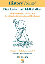 Load image into Gallery viewer, Playbook Mittelalter - Das Leben der Bauern
